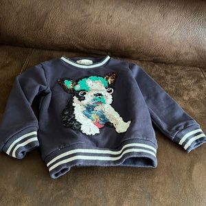 My daughter loved this sweater- from a boutique 2T